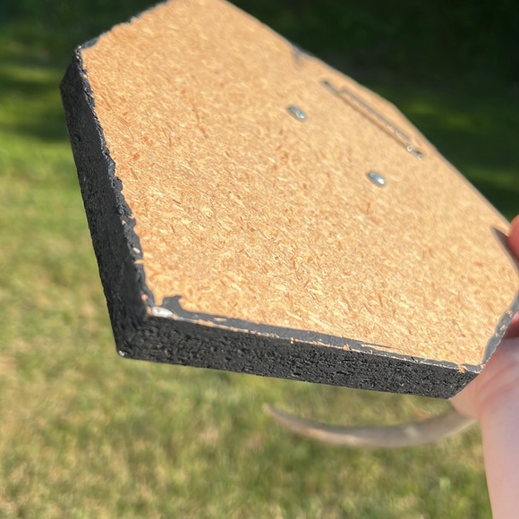 Vintage 8 Point Whitetail Deer Buck Antlers Green Velvet Wall Mount Plaque - Picture 9 of 12